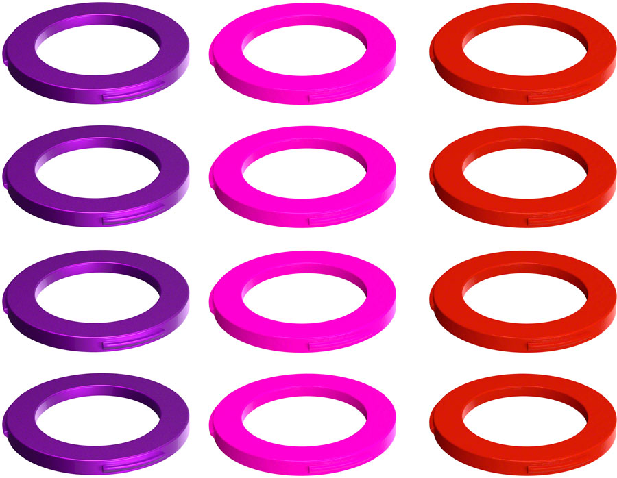 Kit de Cubierta de Color para Caliper de 4 Pistones Magura - Púrpura, Rojo, Rosa Neón