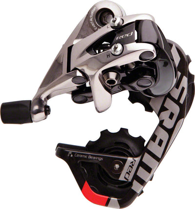 SRAM Red Cambio Trasero - 10 Velocidades Corto Negro/Plata