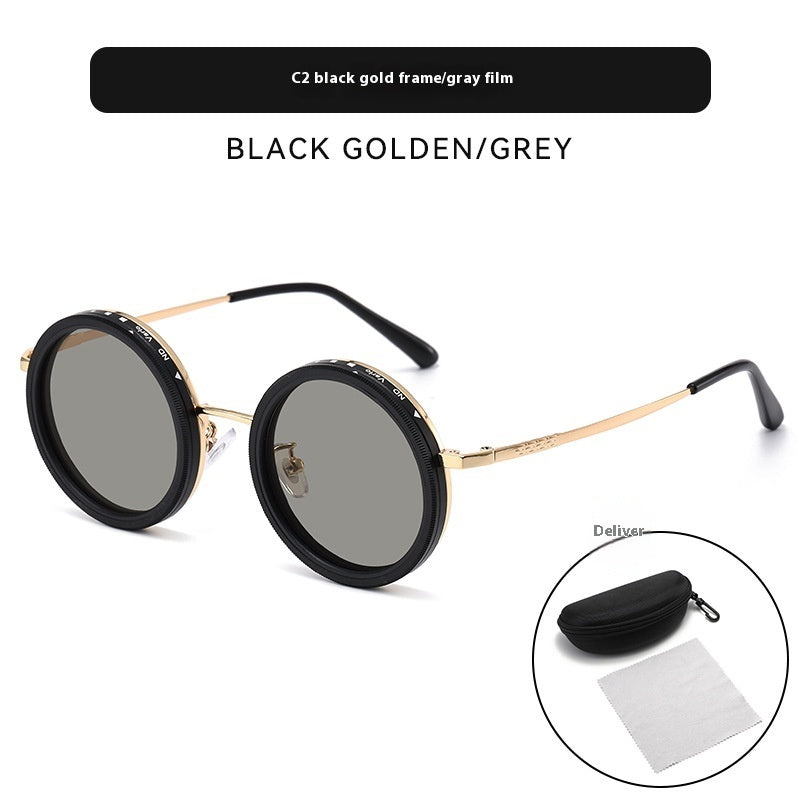 ND Adjustable Color-Changing Polarized Sunglasses