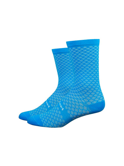 Calcetines Deportivos DeFeet Evo Mont Ventoux 6'' - Pequeño Azul