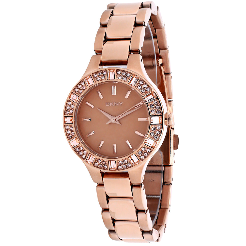Reloj DKNY para Mujeres Chambers - Elegancia en Oro Rosa