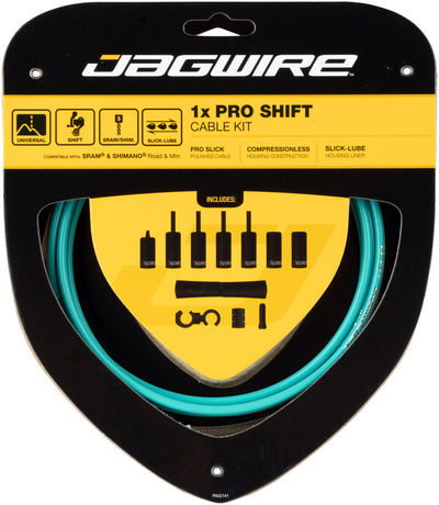 Kit de changement 1x Pro Jagwire - Celeste pour SRAM/Shimano