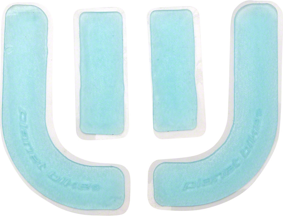 Tampons en Gel Planet Bike Century pour Enroulement de Guidon - 4 Tampons