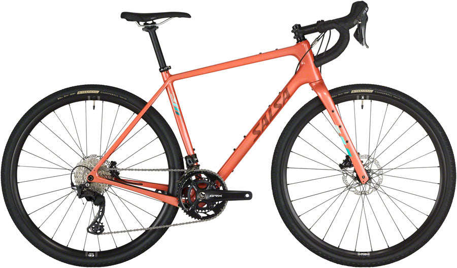 Vélo Salsa Warbird C GRX 820 2x12 - 700c Carbone Orange Brûlé 57,5 cm