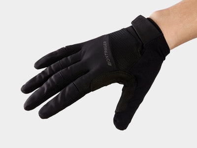 Bontrager Circuit Full-Finger Women's Gloves - Small, Black