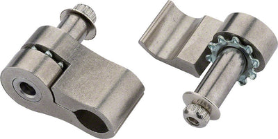 Jagwire Agarre de Cable de Acero Inoxidable - Ajustable para Hasta 6mm (Par)