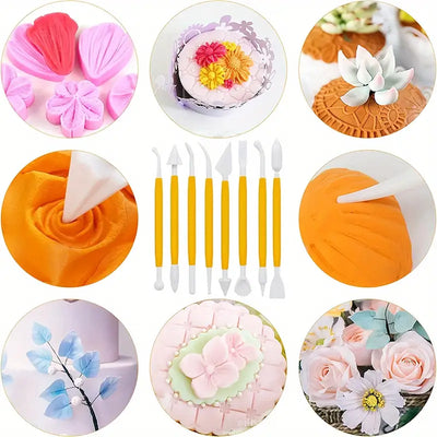 11-Piece Fondant Tool Set for Cake Decorating
