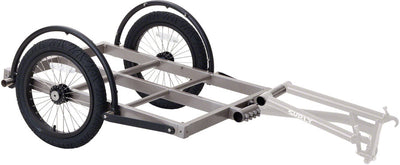 Surly Ted Trailer: Short Bed 16" Wheels Gray