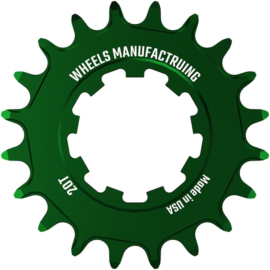 Cog SOLO-SPEED Wheels Manufacturing - 20t en Vert
