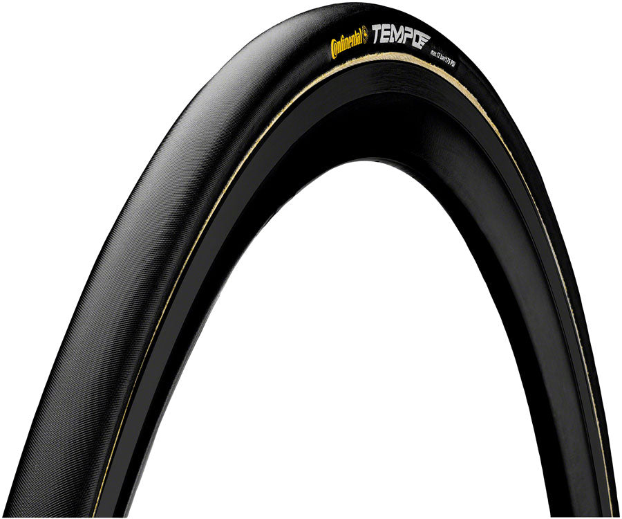 Neumático Tubular Continental Tempo II - 700 x 22 Plegable Negro