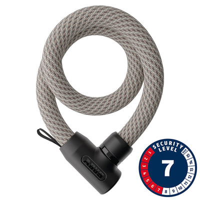 Abus Yarnit 4004K Chain Lock - 4mm x 110cm - Sand Stone