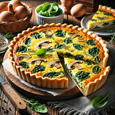 Premium Quiche Pan with Removable Bottom - 4 5/8"
