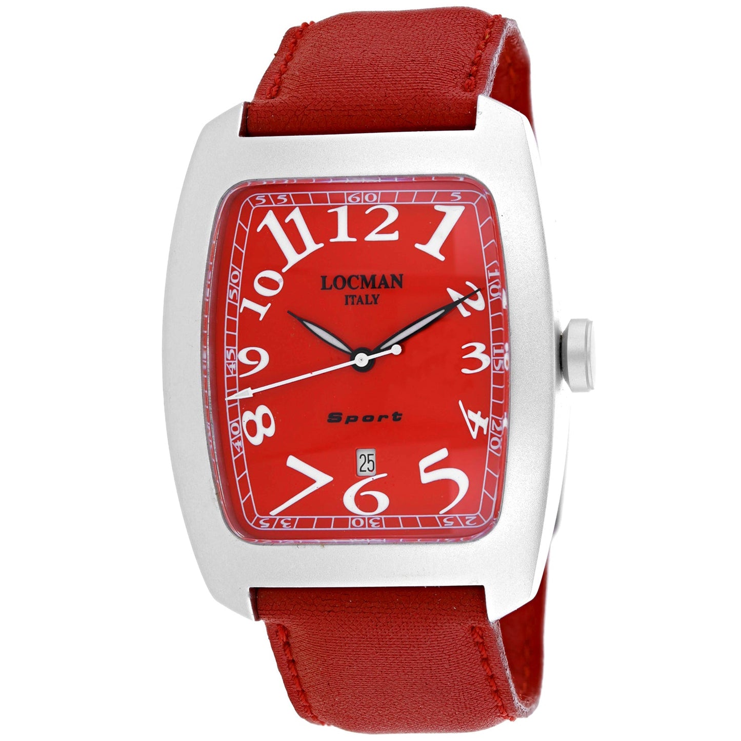 Reloj Clásico para Hombre Locman con Esfera Roja