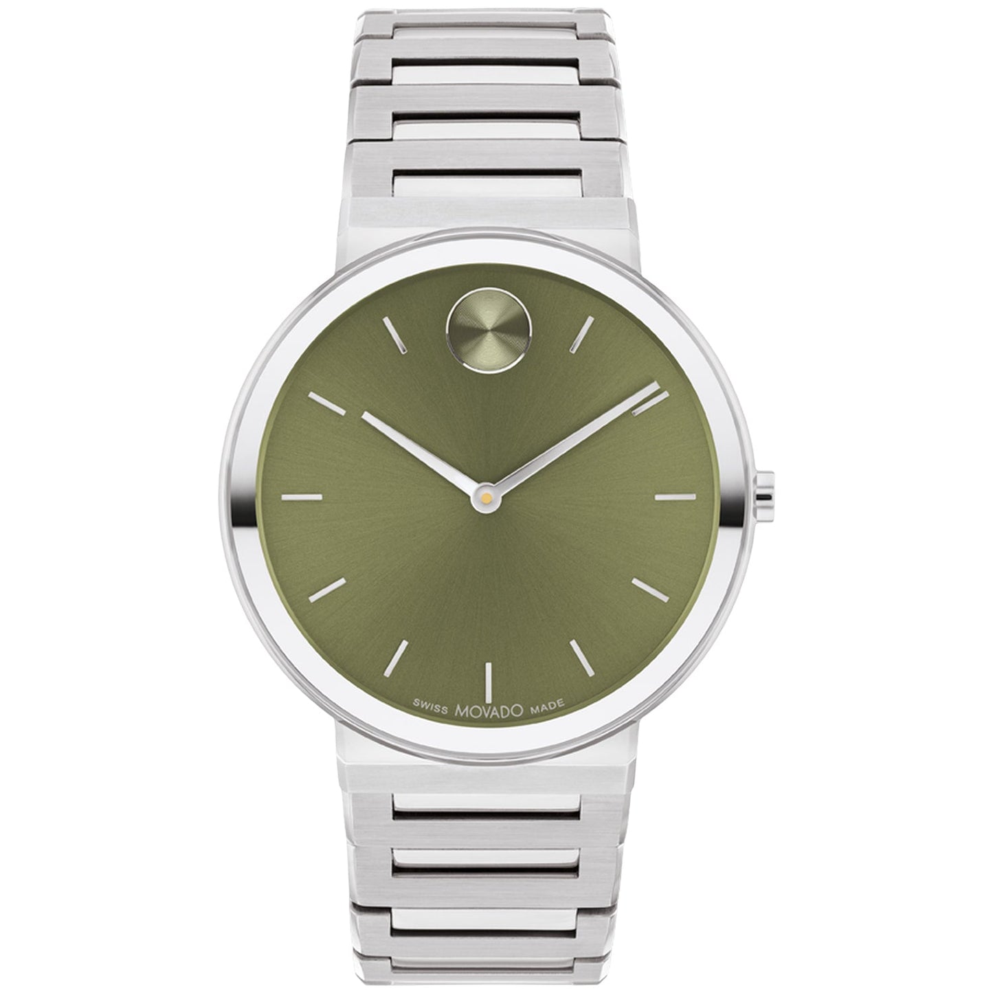Reloj Movado para Hombre Bold - Esfera Verde y Acero Inoxidable