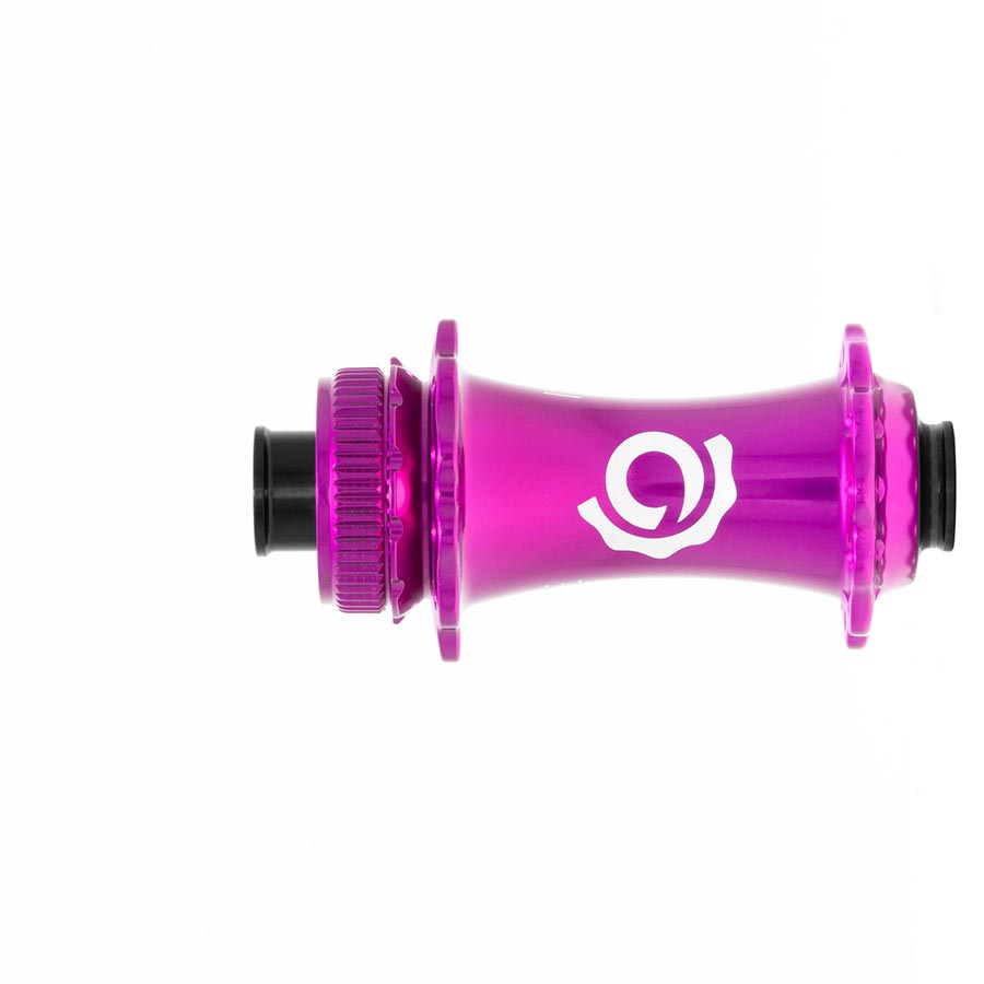 Moyeu à disque avant Industry Nine Solix G Classic - 24H 12mm TA 100mm Violet