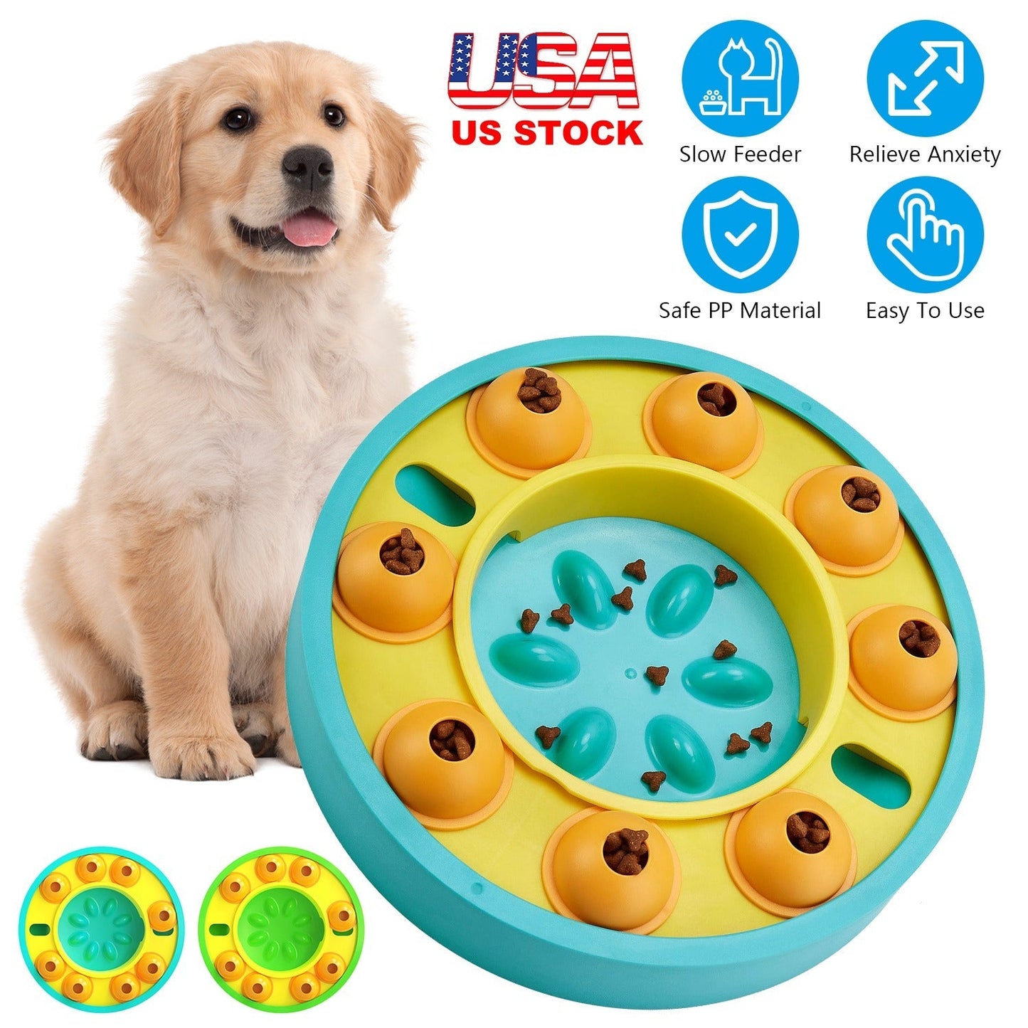 GBruno Comedero Puzzle para Perros