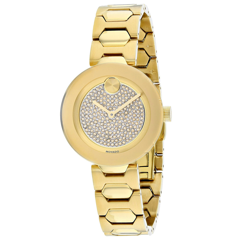 Montre Femme Movado Bold - Design Élégant en Or