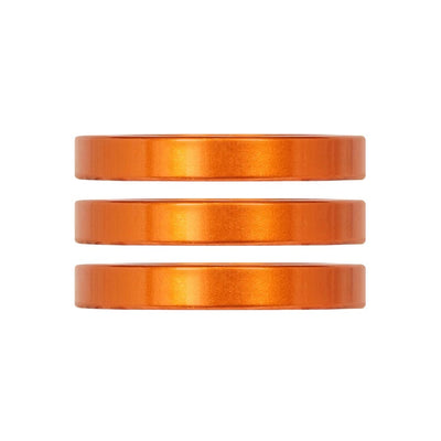 Industry Nine iRiX Headset Spacer - 5mm Aluminum - Orange (3pcs)