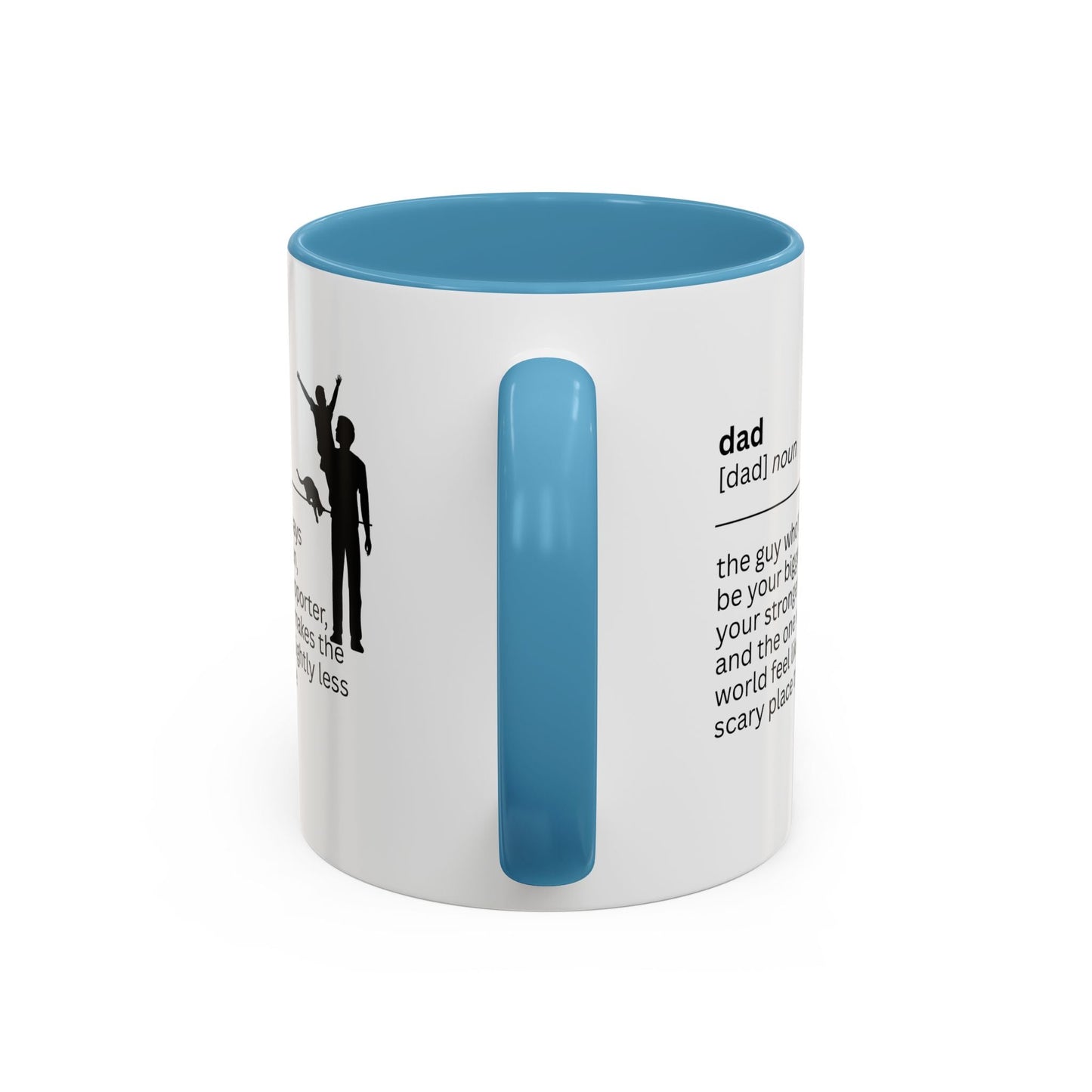 Taza de café con acento 'El mayor fan de papá' - Regalo ideal para papás