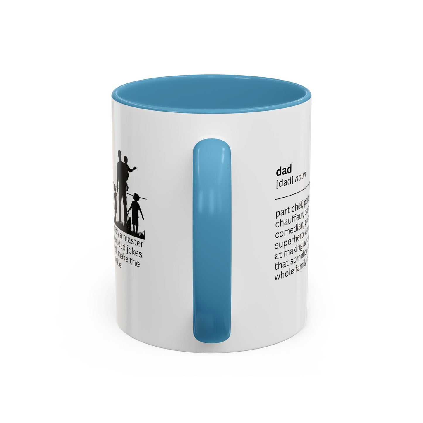 Dad Jokes Accent Coffee Mug - Ideal Gift for Dads