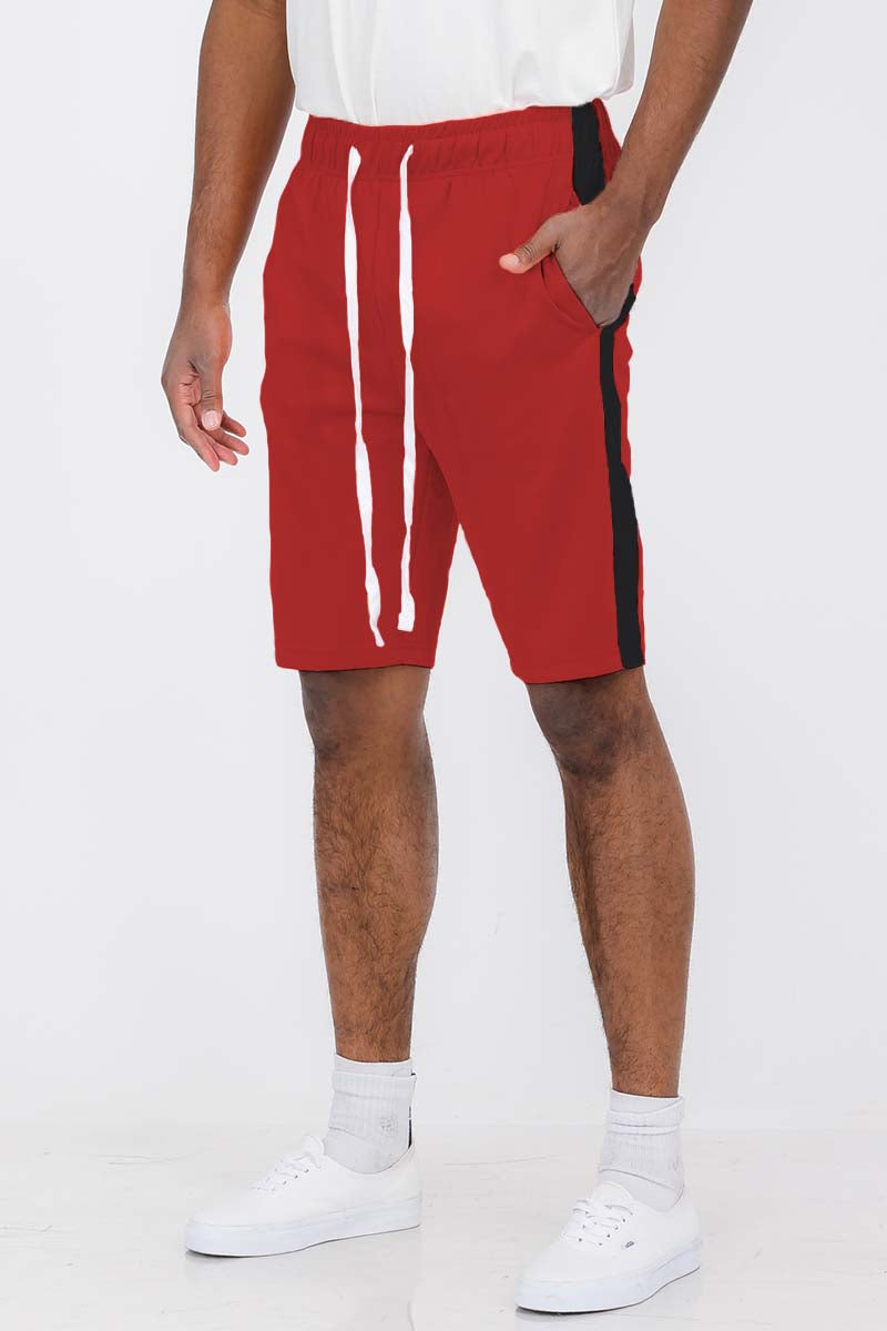 Pantalones Cortos Jogger de Raya Simple