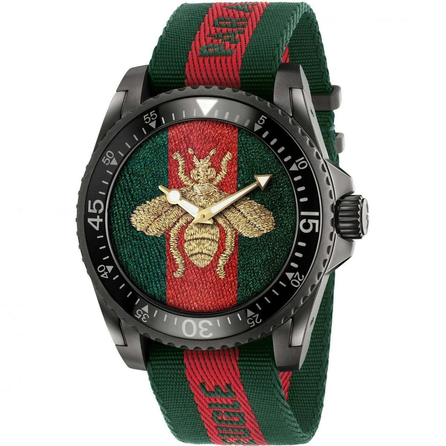Montre de plongée pour homme Gucci - Cadran multicolore