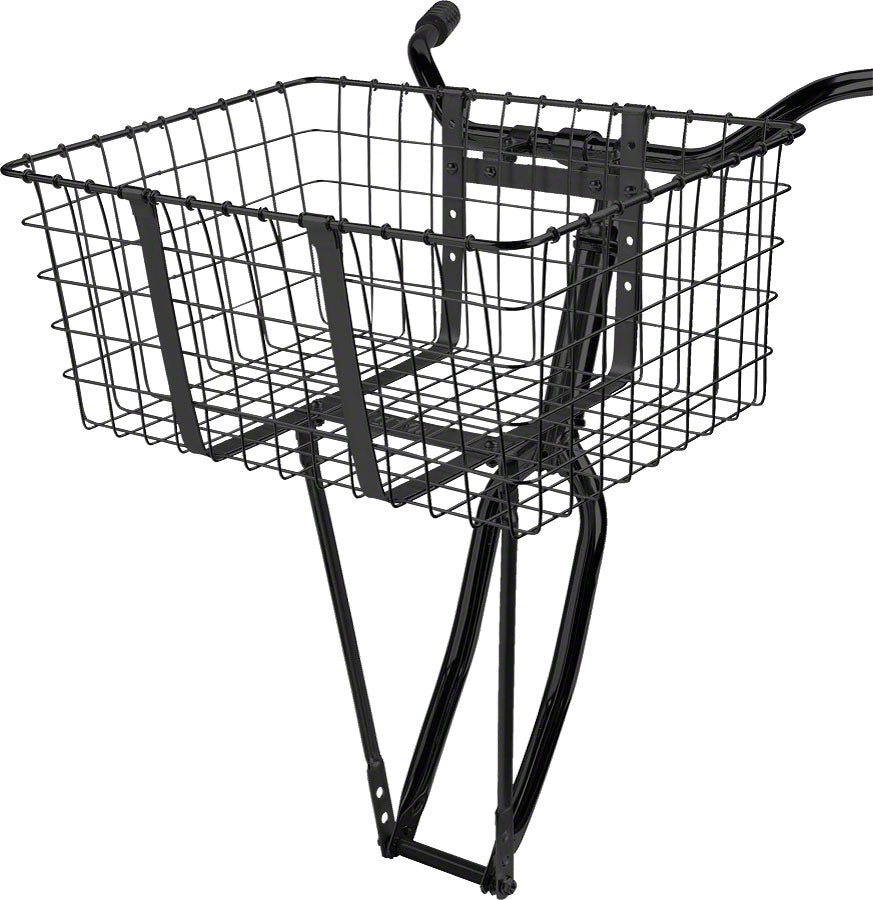 Wald 157 Front Giant Delivery Basket - Gloss Black