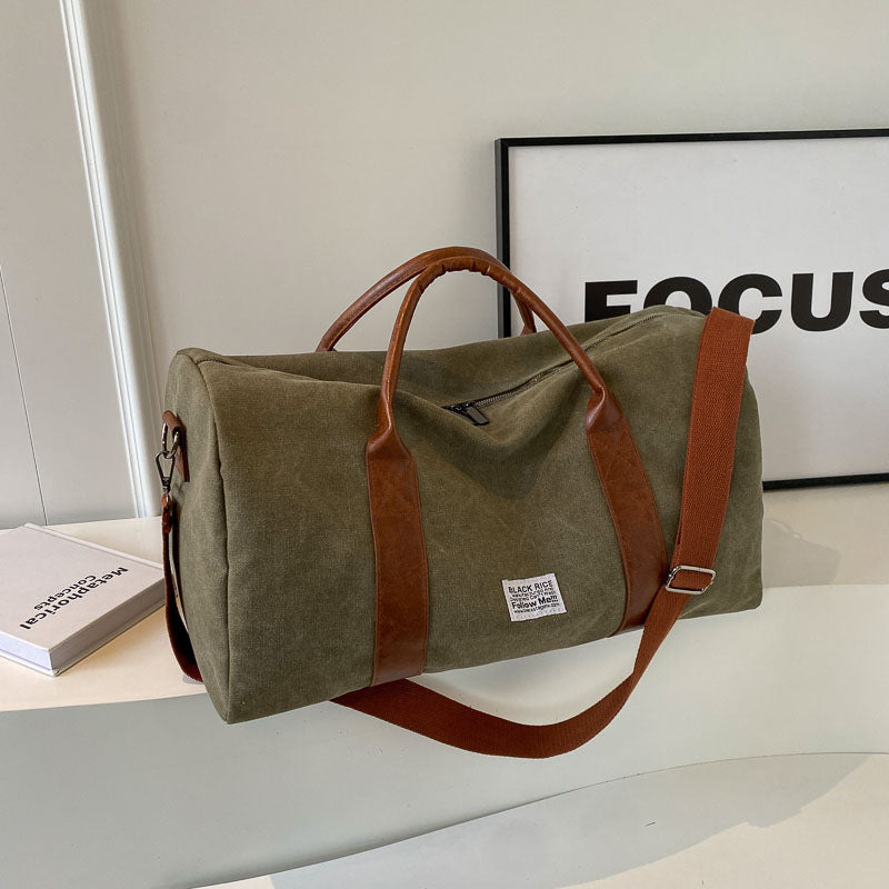 Sac bandoulière en toile portable pour le voyage