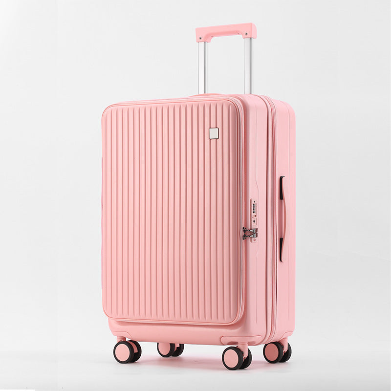 20-Inch Front Open Trolley Case - Stylish & Durable