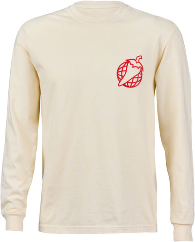 T-shirt à manches longues avec logo Salsa - Unisexe ivoire 2X-Large