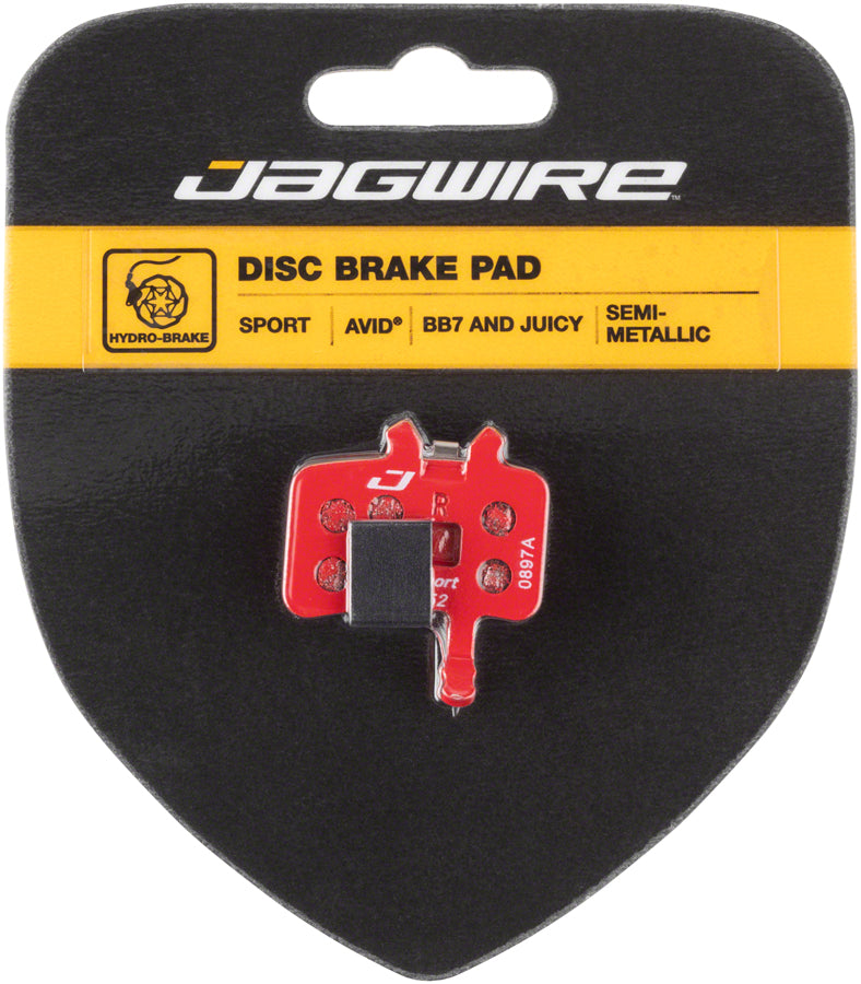 Pastillas de freno de disco semi-metálicas Jagwire Mountain Sport para modelos Avid BB7 y Juicy