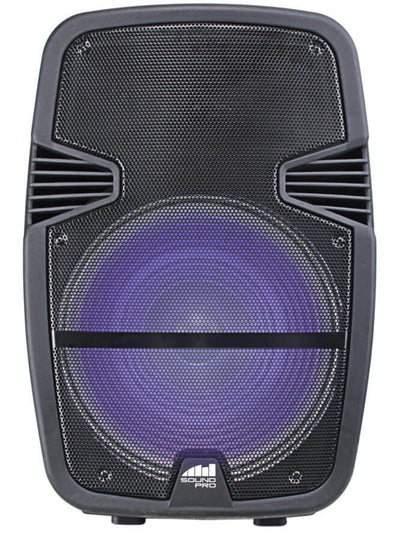 Naxa Portable 15" Bluetooth Party Speaker with Disco Light