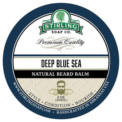 Stirling Soap Co. Deep Blue Sea Natural Beard Balm - 2 Oz