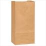 Bolsa de Papel Marrón de 10 lb 2X500 Ct