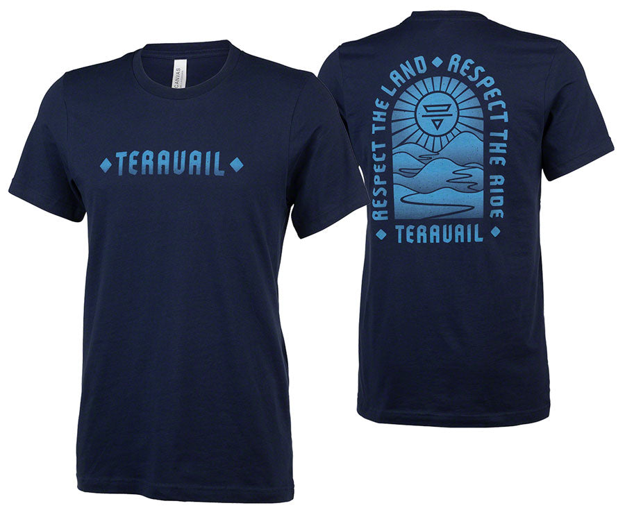 Camiseta Teravail Landmark - Navy Unisex XS
