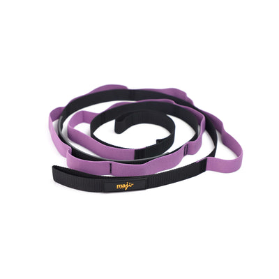 Maji Sports Elastic Yoga Straps with 9 Loops