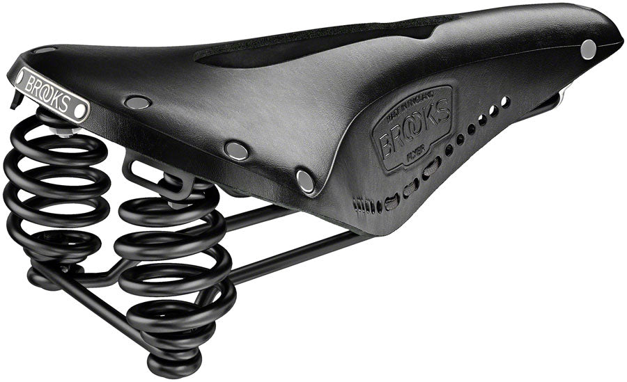 Selle Brooks Flyer - Acier Sculpté Noir