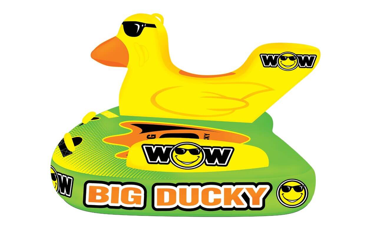WOW Watersports Big Ducky Tubo de Agua Remolcable para 3 Personas