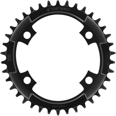 e*thirteen Helix R 107 BCD 4-Bolt Chainring - 40t Black