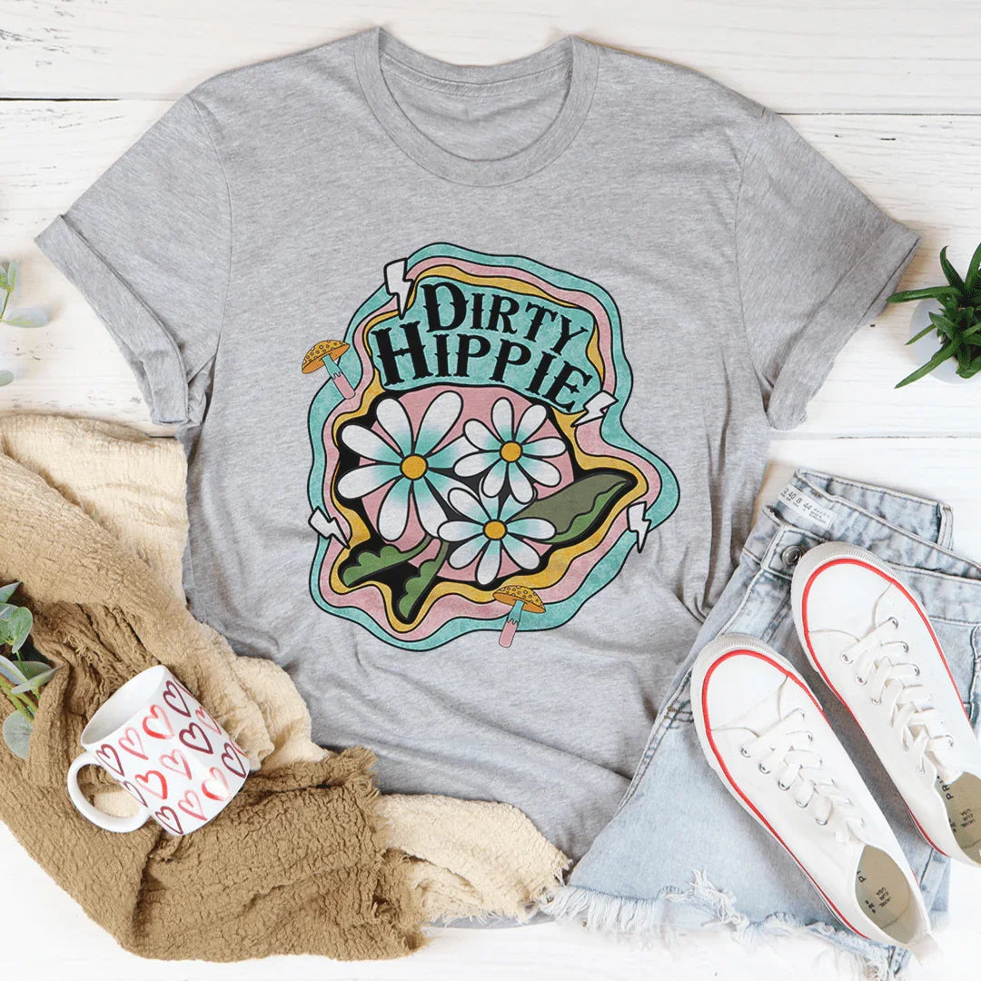 Camiseta Dirty Hippie - Suave y Estilosa para el Uso Diario