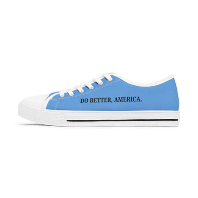 Baskets en toile Do Better, America – Chaussures basses à déclaration