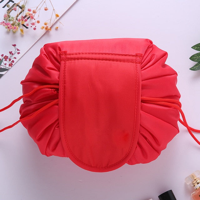 Do Not Miss Drop ship Women Drawstring Cosmetic Bag travel Organizer bag pouch Make Up Case Storage Makeup Bag Toiletry bag - Korvel