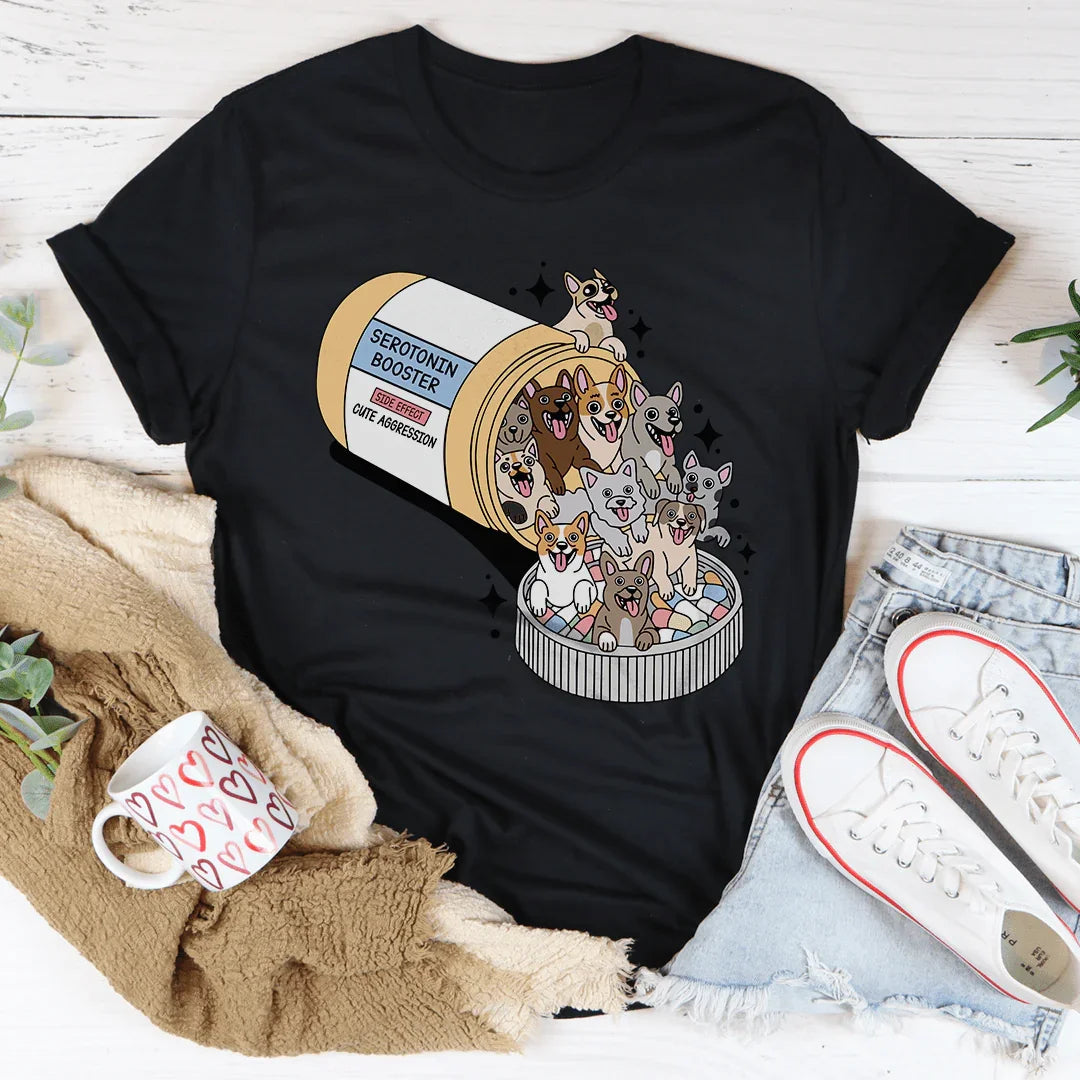 Dogs Happy Pills T-Shirt