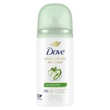 Dove Cool Essentials Travel Size Dry Spray Deodorant 1 oz