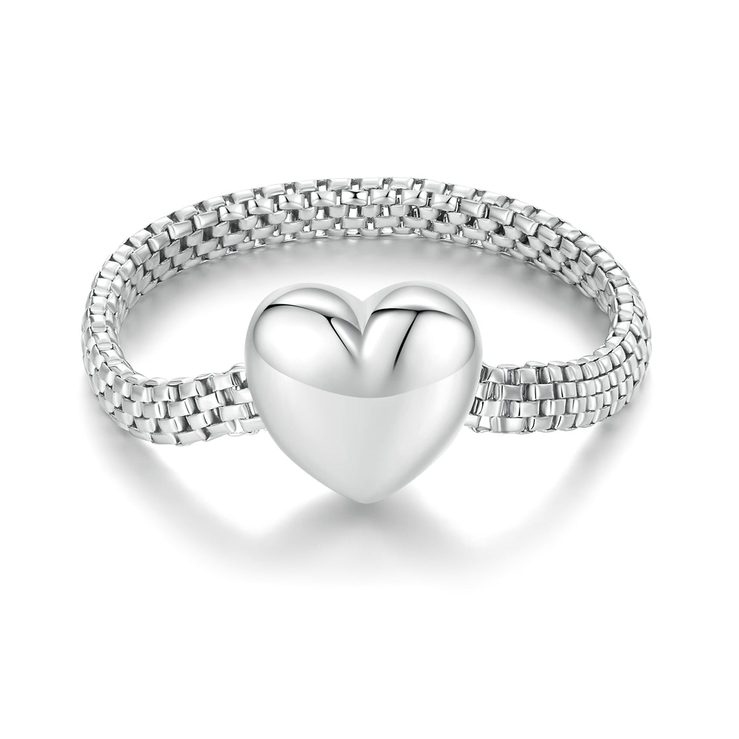 Elegant 925 Sterling Silver Engagement Ring for Women
