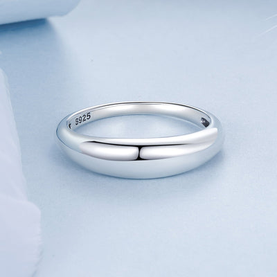 Elegant 925 Sterling Silver Oxidized Ring for Women - Size 6.0
