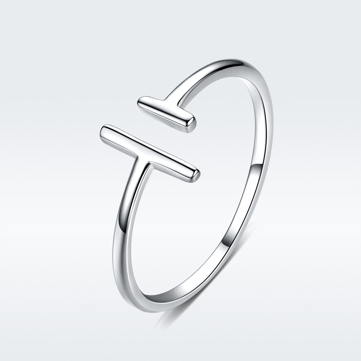 Anillo de Mujer Elegante de Plata Esterlina S925 de 0.15cm