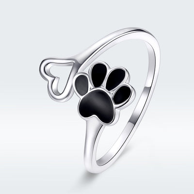 Elegant 925 Sterling Silver 0.15cm Women's Ring