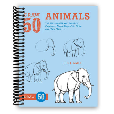 Master the Art of Animal Drawing: Step-by-Step Guide for All Ages (Spiral Bound) - Korvel