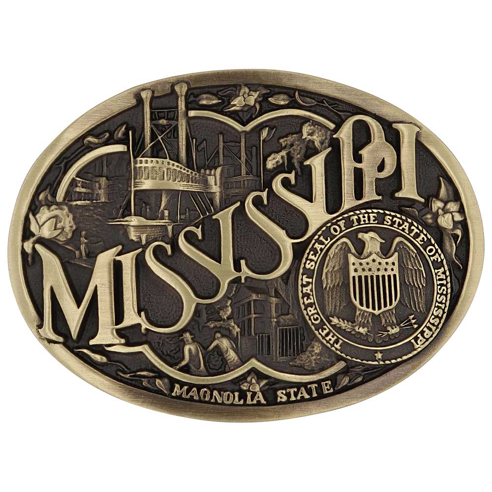 Heritage of Mississippi Belt Buckle - Korvel